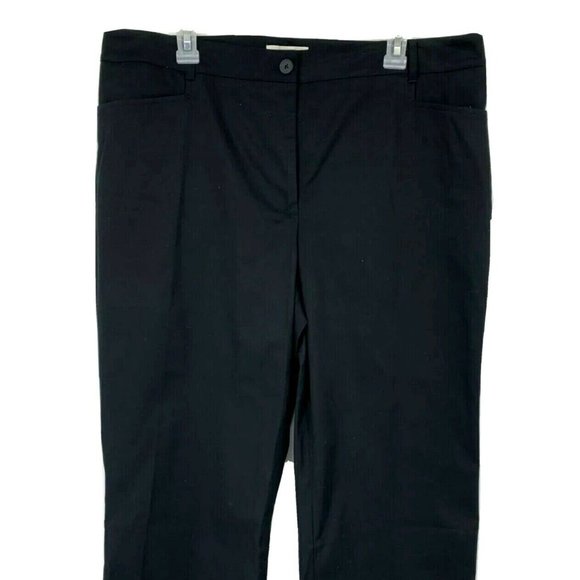 Talbots Womens Straight Leg Crop Pants Size 16 - Picture 1 of 8